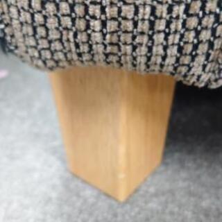 オットマン付き２〜３人掛けソファの画像