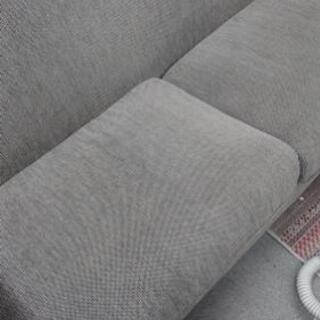 オットマン付き２〜３人掛けソファの画像