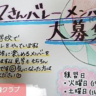 岡崎クラブ　ママさんバレーメンバー募集