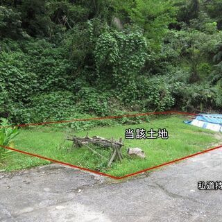 鹿児島市五ヶ別府町【売地】資材置き場向約42坪120万円の画像
