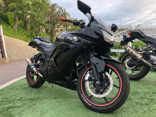 ninja250 r ブラック