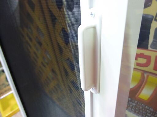未使用品 横引き ロール網戸　630×1830 枠ホワイト ☆ 札幌市 清田区 平岡