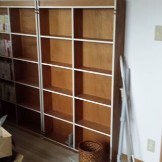 手軽な本棚です。