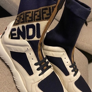 FENDI FILA コラボソックススニーカー