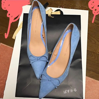 ZARAの水色のパンプスお譲り致します！
