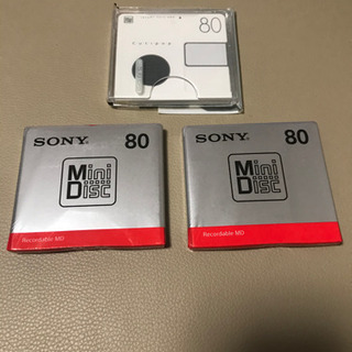 MD 80分録音時間　3本