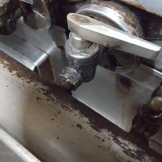 業務用ガスコンロのコックが動かない
