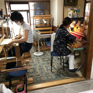 染めと織りの教室！！楽しみながらの物作り！！「手織り教室  澪の会生徒募集｝の画像