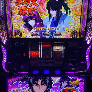 スロット バジリスクⅡ コイン不要機付 ※引き取り限定