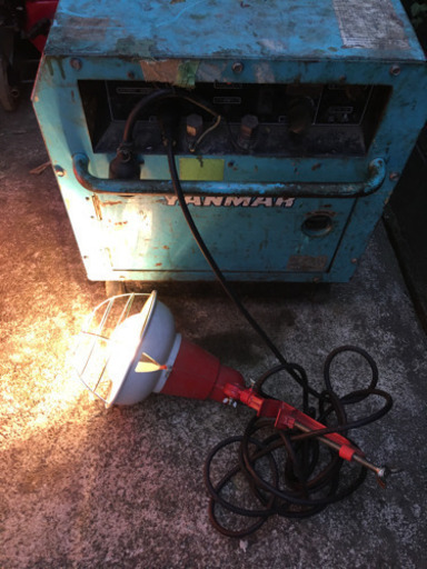 ヤンマー5kw発電機動作品