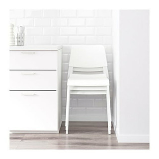 ikea  ダイニングテーブル　セット　イス4脚　テーブルの画像