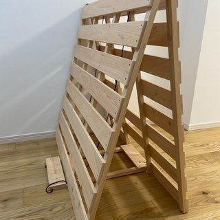 国産すのこベッド　シングル（2）の画像