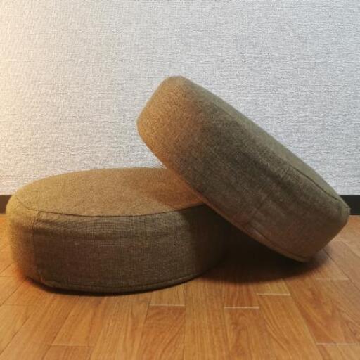 【お値引相談可】オシャレ厚手クッション 2つセット