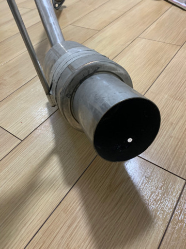 L375Sタントカスタムにて使用 砲弾マフラー 斜め出し l175 L275 値下げ交渉お気軽に！