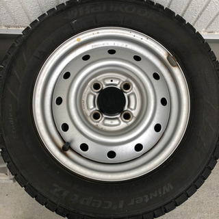 【値下げ】Hankook ハンコック　145/80R13 スタッドレス　バリ山