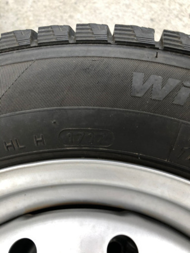 【値下げ】Hankook ハンコック　145/80R13 スタッドレス　バリ山