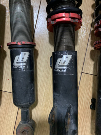 L175Sムーヴ L375Sタントカスタムにて使用 Buddyclub 車高調 値下げ交渉受付中