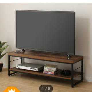 【ニトリ】テレビ台　ローボード(ステイン 120N)【値下げ可能】の画像