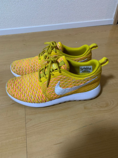 NIKE ナイキ スニーカー WMNS ローシ フライニット ゴールド