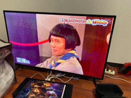 43インチ　4Kテレビ格安で譲ります。　早い者勝ち22日までに取りに来てくださる方限定