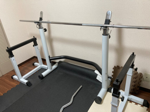 アイロテック　iROTEC スクワットラック　バーベルダンベル