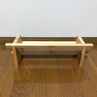 組み立て式ブックシェルフ　文庫本用の画像