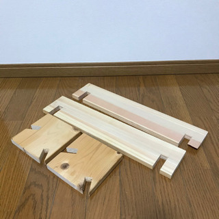 組み立て式ブックシェルフ　文庫本用の画像