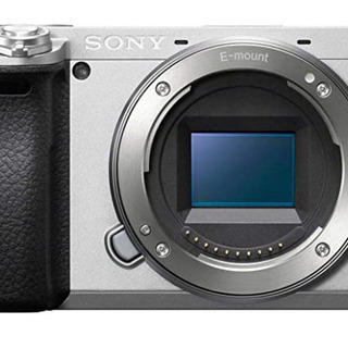 【新品】α6400 ボディ(レンズ無し) シルバー　【引き取り限定】