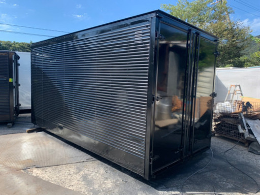 No.413 アルミバン 3 ｔ 車 アルミ箱 バイク倉庫 トラックコンテナ コメ保管庫 物置 DIY