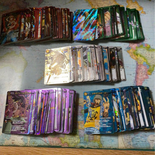 ミラクルバトルカードダス　ワンピース　レアカードセット