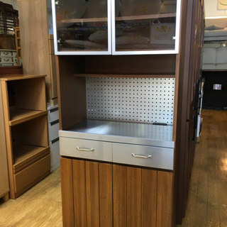 unico STRADA  ストラーダ オーブンレンジボード　食器棚 unico STRADA 2面レンジボード 北欧Style ウニコ ストラーダ 天然木