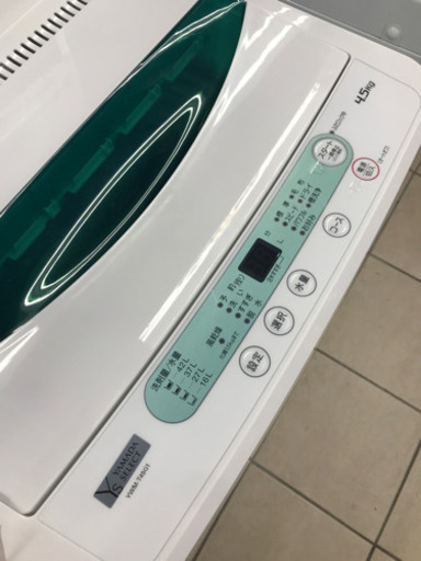 YAMADASELECT ヤマダ電機 YWM-T45G1 2019年製 4.5kg 洗濯機