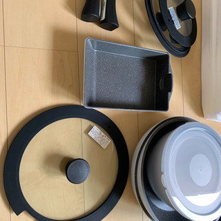 新品！アイリスオーヤマ IHフライパンセット
