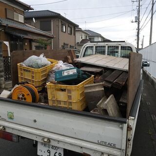 処分にお困りのガーデニング品、レンガ、コンクリート、ブロック - 不用品処分