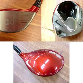 NIKE FLEXLOFT ドライバー等4本セット COVERT シャフトFLEX S ヘッドカバー付き ナイキ ゴルフ コバート ☆ PayPay(ペイペイ)決済可能 ☆ 札幌市 清田区 平岡の画像