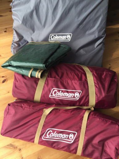 【中古】コールマン テント＆タープセット