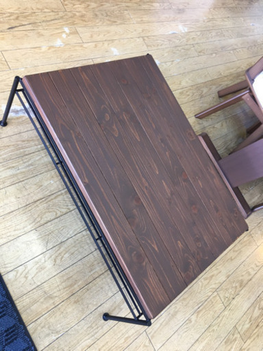 11/23 値下げ! 美品! KeLT センターテーブル ヴィンテージ ブルックリンstyle アイアン パイン材 ケルト 東馬
