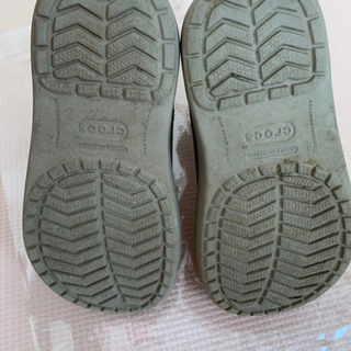 クロックス　キッズボアブーツ・長靴【15.5cm】の画像