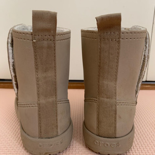 クロックス　キッズボアブーツ・長靴【15.5cm】の画像