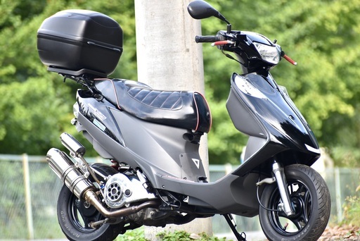 ☆SUZUKI*アドレスV125*CF4EA*低走行8094km*社外マフラー*砲弾型エアクリ*LEDテールウインカー*WAKO’Sオイル交換済＊☆下取り全国配送も可能です☆彡