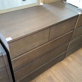 無印良品 4段チェスト ダークブラウン