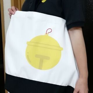 オリジナルデザインの≪鈴マーク≫トートバッグの画像