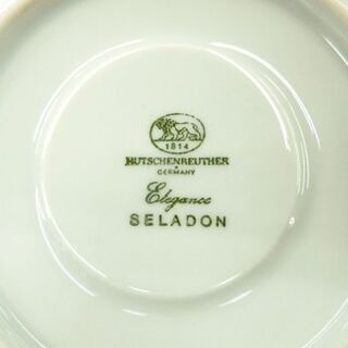 お値下げ中！ フッチェンロイター カップ & ソーサー エレガンス セラドン 青磁 ローゼンタール 札幌 西岡店の画像