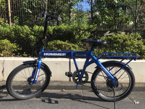 HUMMER 超美品 折畳み自転車