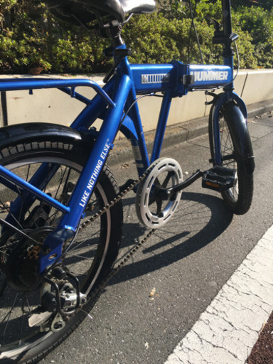 HUMMER 超美品 折畳み自転車