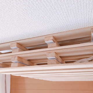 交渉成立しました(^^)新品 未使用品 シングルサイズ 四つ折りすのこの画像