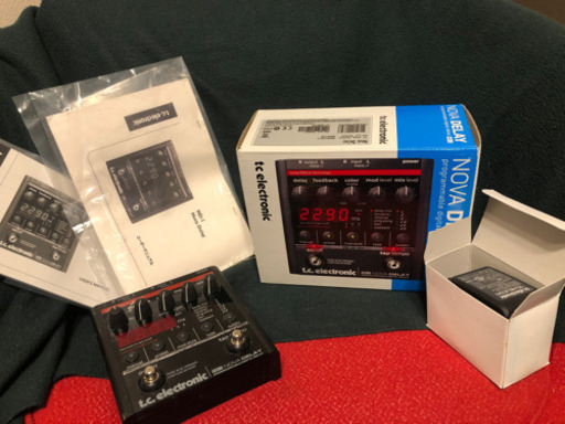 エフェクター、PA機器 tc electronic nova  delay