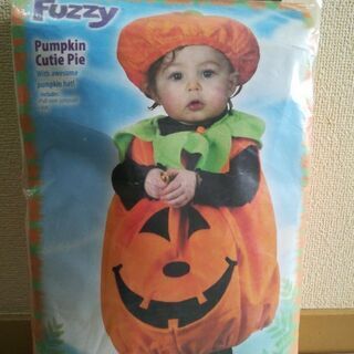 【未使用】ハロウィン　カボチャ衣装【コスプレ】
