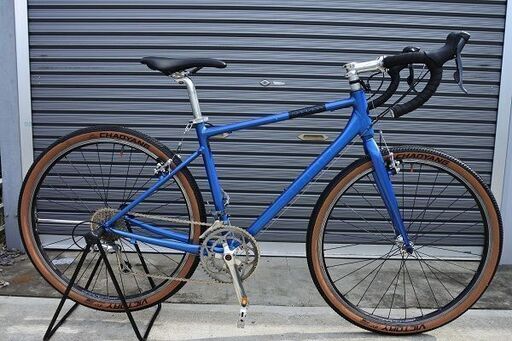 キャンプツーリングに！GIANT GRAVIER改 グラベル仕様　650×42B　２×8ｓ チェーン,タイヤ,ワイヤー類,バーテープ,ブレーキ本体新品交換済