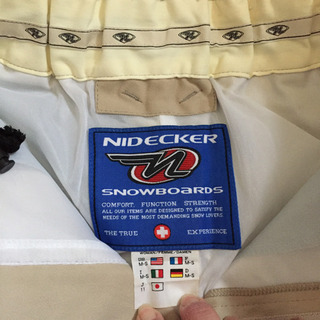 新品・未使用  NIDECKER スノーボード スキーウェア 下 ズボンの画像